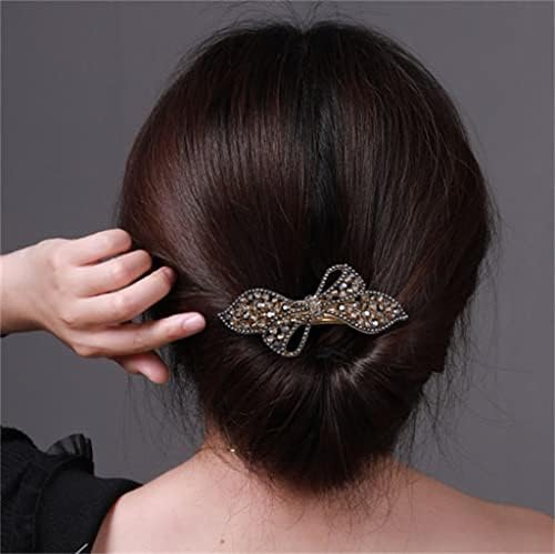 Mmllzel hair hair clipe de cabelo arco acessórios de cabeceira de cabeça cocar de cocar de clipe de primavera clipe de rabo de cavalo