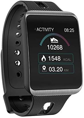 Rastreador de fitness sdfgh relógio inteligente à prova d'água com modo esportivo multifuncional, frequência cardíaca e monitor