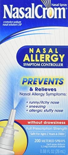 Nasalcrom não-Drowsy 200 Meded Spray nasal-0,88 oz.