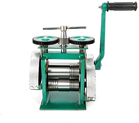Máquina de rolagem manual Máquina de rolos de 3 Combinação de rolos de rolamento Jóias de jóias de jóias DIY Ferramenta e equipamento
