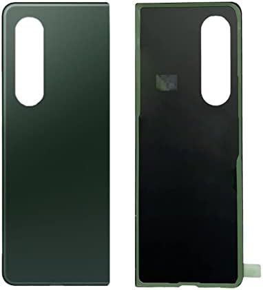 Tampa traseira da tampa traseira Tampa de alojamento de vidro Substituição para Samsung Galaxy Z Fold3 5g Tela dobrável F9260