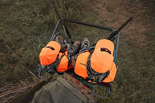 Blaze masculino Nomad Caps Orange | 6 painéis de viseira pré-curvada