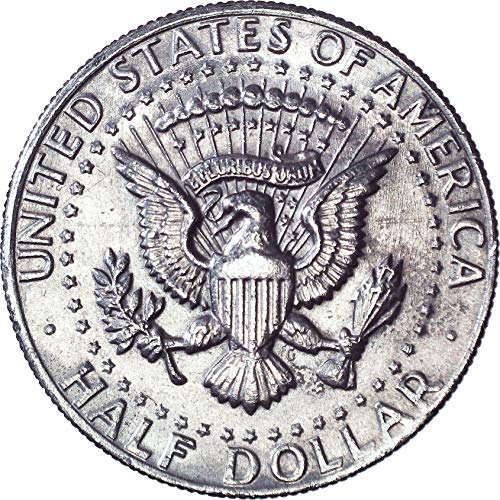1981 P Kennedy Meio dólar 50c sobre não circulado