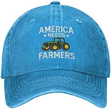 American Farmer Cap America precisa de chapéu de agricultores para homens chapéus ajustáveis ​​de beisebol