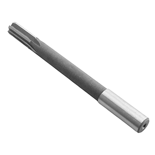 Auniwaig 8,5 mm Bolheador de arremesso de torno H8 H8 HSS Machine Machine 6 flautas retas, ferramenta de corte redonda de moagem para haste para metal não ferrosos de cobre de metal 1pcs