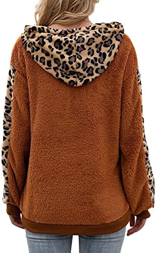 Suéteres sexy femininos de mangas compridas pulôver leopardo suéter de suéter de suéter de suéter de suéter de camisola