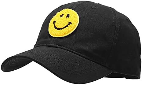 Cinismo Smiley Face Hat Hat Baseball Momen Homens Ajuste Chapéus de Crucker Smile Bonicha Sun Unisex