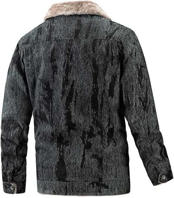 Jaqueta de bombardeiro de inverno angxiong masculino lã de lã ao ar livre de espessura de casacos quentes casura