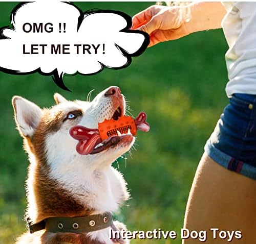Dog Toys Toys agressivos mastigadores- brinquedos de cachorro de cachorro Indestrutível filhote de filhote Toys Toys Dog Toys Para pequenos cães grandes grandes Toys gritos Limpando de dentes interativos brinquedos de cachorro duráveis