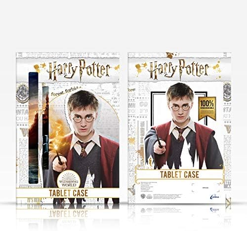 Caixa de cabeça projeta oficialmente licenciado Harry Potter Hermione Granger Hallows Deathly Hallows XXXVII Livro de Correia Caspa da Caixa Compatível com Kindle Paperwhite 1/2 / 3