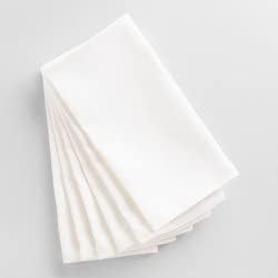 [White-100 ct] Diário absorvente jantar de papel alavanca 2 dobras brancas de piquenique de piquenique 17 x 15 100 ct