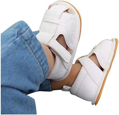 Sandálias planas de borracha macia, sapatos solteiros de solteiro, garotas pré-calçada bebê andando sapatos de bebê lã de