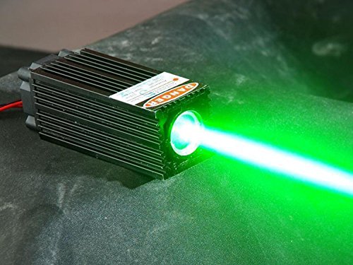 Feixe de gordura 60mw 532nm módulo de diodo de ponto a laser verde w/ttl