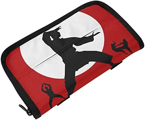 Holder de tecido de carro Shoot-for-moon-Taekwondo Dispensador de tecidos Backseat Tissue Caso