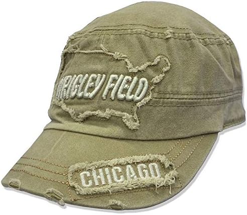 Trintafive55 Wrigley Field Chicago Khaki Cadet Hat