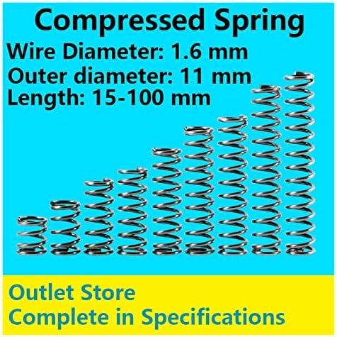 As molas de compressão são adequadas para a maioria dos reparos I Expansão mola de mola anti-fadiga Compressão Diâmetro do fio de