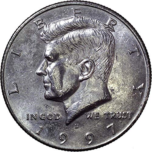 1997 D Kennedy Meio dólar 50c sobre não circulado