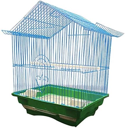 Facmas Bird Cage Birds Life Caija da Cultura Econômica Gaiola de Pássaro Adequada para Parrot Pequeno Paciclete 28cm × Largura