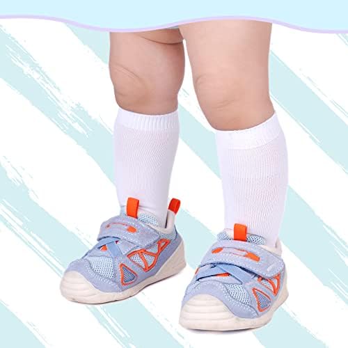 Mini Angel Baby Knee Socks High Socks Taxa Meias Altas Algodão sem costura para recém -nascidos meninos infantis meninos 5 pares 5 pares