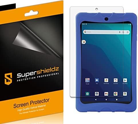 Protetor de tela anti-Glare SuperShieldz, projetado para Onn Kids Tablet de 8 polegadas