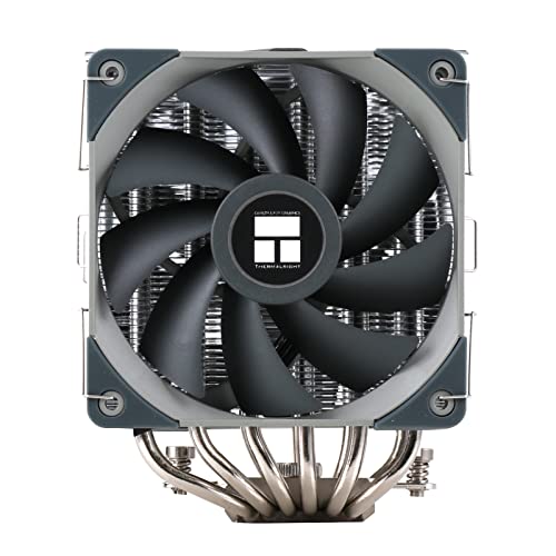 THEMAL DIREITA DIREITA CPU Air Refrigerless Assassin 120, 6 Tubos de calor Tampa de dissipação de calor de alumínio, para Intel 1700/115X/1200, AMD AM4/AM5