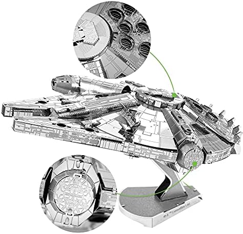 Metal Earth Premium Series Star Wars Millennium Falcon 3D Metal Model Fascinations