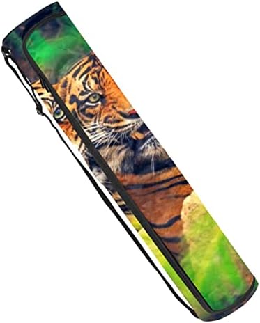 Saco de tapete de ioga, tigre da selva Exercício de ioga transportadora de tape