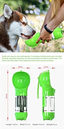 Novos produtos para animais de estimação transfronteiriços Popular portátil que acompanha a xícara de água para cães ao