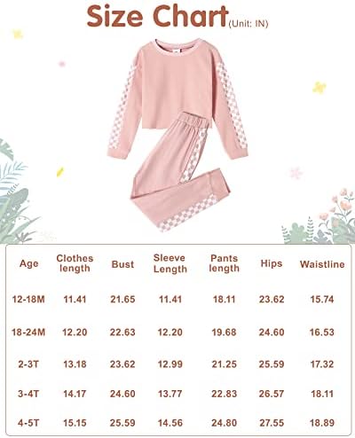 Roupas de meninas para meninas de Sanmio 1-5t Toddler Girl Roupfits Trech Suit Sportswear Sportswear