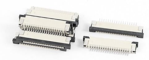 Acessórios de áudio e vídeo da porta inferior aexit 18pin 1,0 mm Pitch FFC FPC Connectores e adaptadores conectores 10pcs