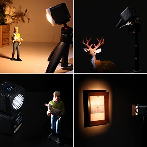 ULANZI L2 BI-COLOR Video Light Light Mini Cube Luzes, Luzes de câmera LED Iluminação de vídeo portátil de fotografia, 2700-7000K Bi-Color