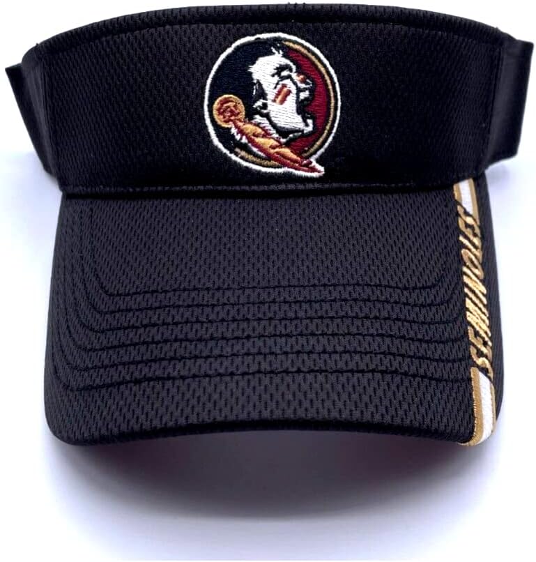 Colegial headwearwarwares da Flórida Hat de Hat de Seminoles Ajustados MVP Visor Cap