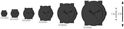Timex feminino Tw2R63400 Easy Reader 25mm Borgonha Croco Pattern Leather Strap Watch