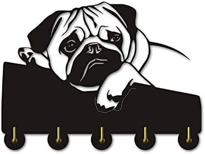 Dog Shypt Dog Creative Moda de madeira Hancho pendurado gancho decorativo personalizado gancho de suspensão