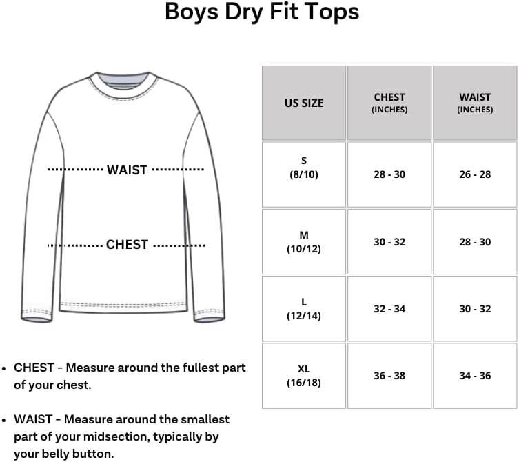 4 pacote: juventude de umidade seca que wicking ativo performance atlético Camiseta de manga longa meninos e meninas