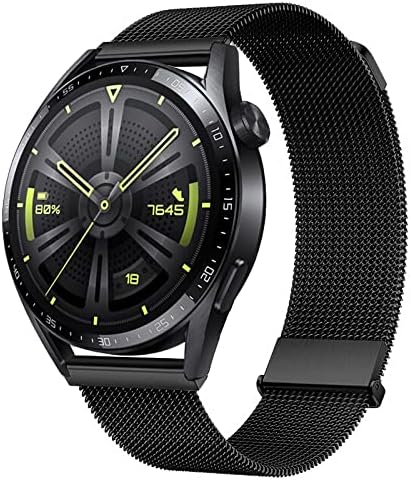 MROTECH compatível com Samsung Gear S3 Frontier/Classic/Galaxy Watch 46mm Remessão rápida 22mm Relógio Solid Solid Metal Steel Straping