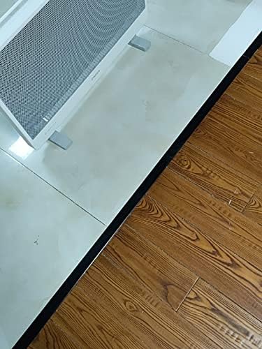 Tira de transição de piso plano autônoma, tira de bordagem para decoração de parede de TV e armário, faixa de conexão de espaço da porta de alumínio, 0,6 polegada 0,8 polegada 1,4 polegada 2 polegadas 2,4 polegadas de largura de largura