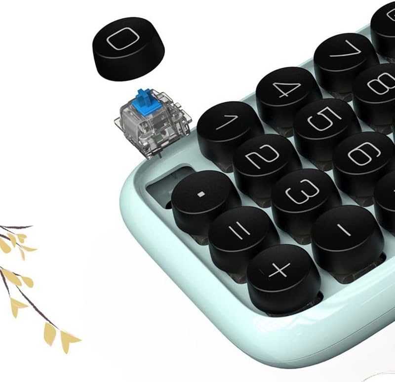 Calculadora de teclado mecânica da quul jelly beans calculadora de exame de aluno de 10 dígitos Botão de tela grande destacável