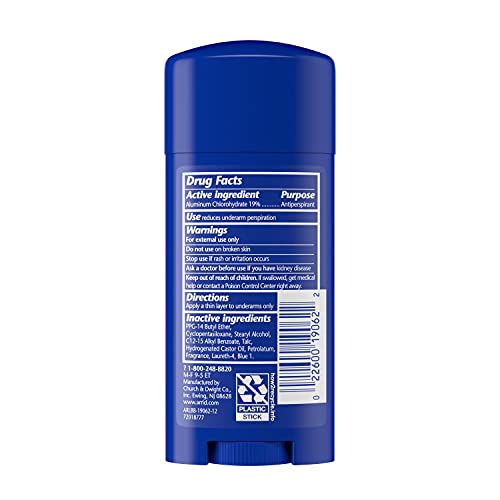 Arrid xx anti-perspirante desodorante sólido regular 2,70 oz