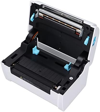 Impressora de etiqueta Ashata, impressora de etiqueta térmica de alta velocidade 203dpi, impressão contínua Salvar