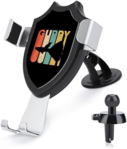 Montagem do telefone guppy retrô vintage para carro universal montagem do painel de carros com suportes de celular de xícara de xícara