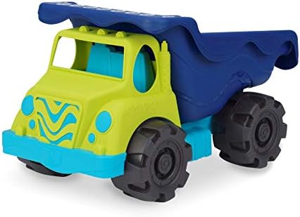 B. Toys by Battat Colossal Cruiser - Caminhão de areia grande de 20 ” - caminhões de despejo de brinquedos de praia para crianças 18 m+
