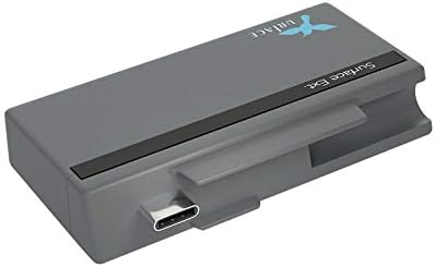 IMEDIA IMD-SGO346 DOCKing USB3.0 Hub & Reader+PD para Surfacego Gun Metallic Surface Go Series/IMD-SGO346