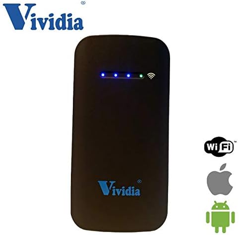 Vividia Abbescope VA-W03A WiFi Box USB para WiFi Converter para iPhones/iPad para borescópios digitais USB e microscópios
