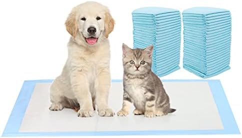 Lakeber Upgrade Puppy Pee Pads 18 x24- 50Count | Almofadas de treinamento de xixi de cães super absorventes e à prova