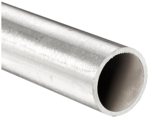 Aço inoxidável 316L Tubos redondos sem costura, 3/4 OD, 0,62 ID, Wall 0,065 , 72 Comprimento