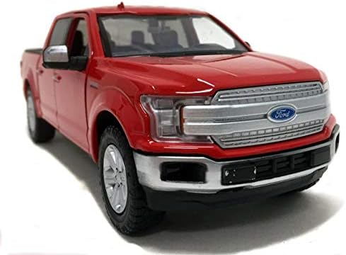 2019 Ford F-150 Lariat Crew Cab Caminhão Vermelho 1/24-1/27 CAR