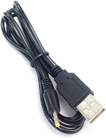 Cabo do tablet-Cabo de potência do carregador CC para USB compatível com Nabi 2 II NABI2-NV7A NABI2-NVA CRIANÇAS Tablet