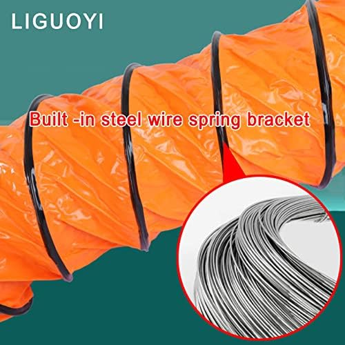 Liguoyi PVC PVC Mangueira flexível retardante à prova d'água, PVC Dilosidade flexível Diâmetro de mangueira 300 mm 400mm 500