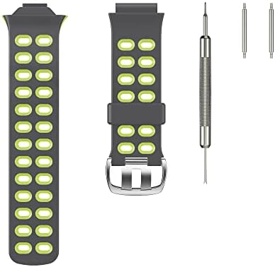 Tiras de substituição da banda de vigilância de silicone mopz para Garmin Forerunner 310xt 310 XT Smart Watch Band Wrist Sport Bracelet Belt Belt